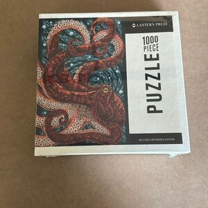 Lantern Press Mosaic Octopus 1000 pc Puzzle